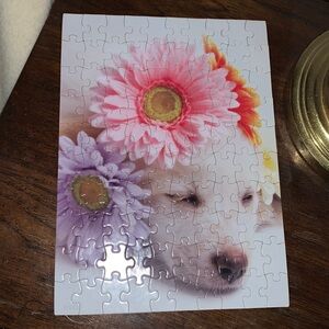 100 piece puppy puzzle